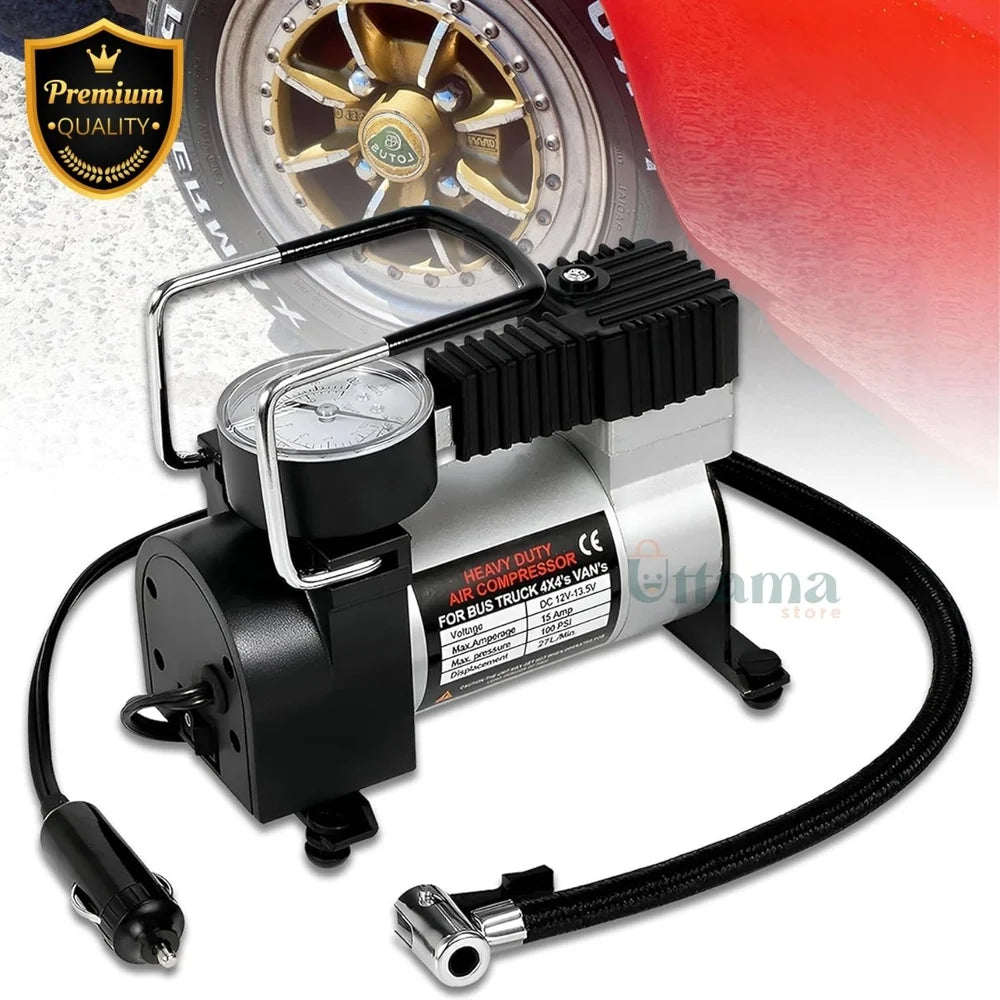 Heavy Duty™ Metal Electric Car Air Compressor