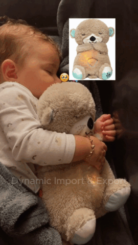 Breathing Teddy™ Bear with Music