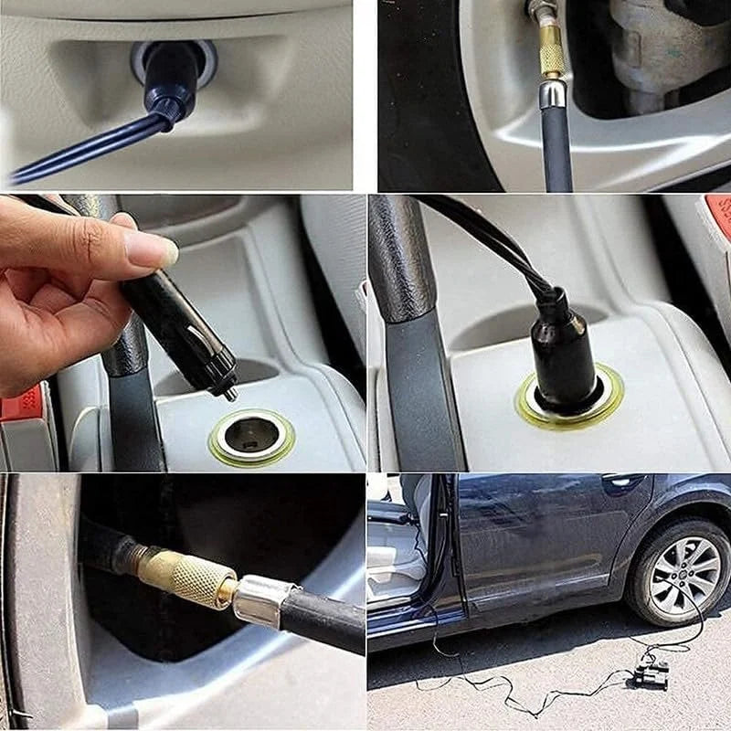 Heavy Duty™ Metal Electric Car Air Compressor