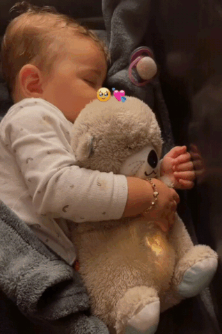Breathing Teddy™ Bear with Music