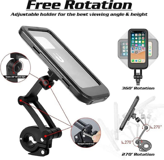 Waterproof Bike Mobile Stand