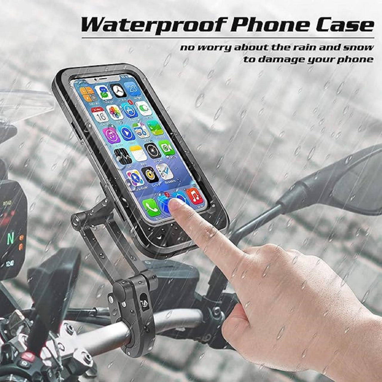 Waterproof Bike Mobile Stand